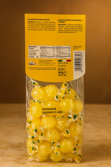 Perle di Sole Italian Lemon Drops – Authentic Imported Hard Candy with Amalfi Coast Lemon Oils (10.05 oz)