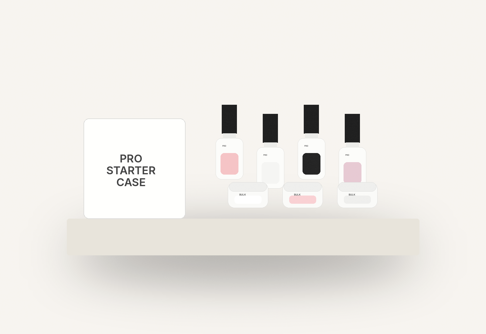 Wholesale nail supplies and starter cases